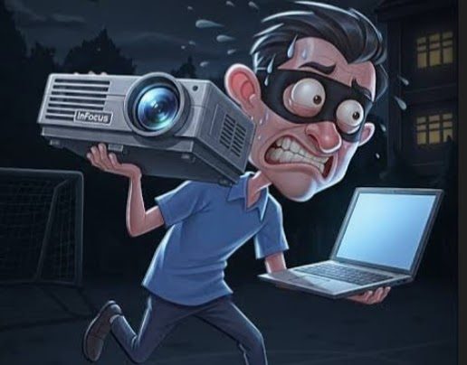 SDN Tanjungpura 2 Karawang Kemalingan, 8 Laptop dan Proyektor Hilang