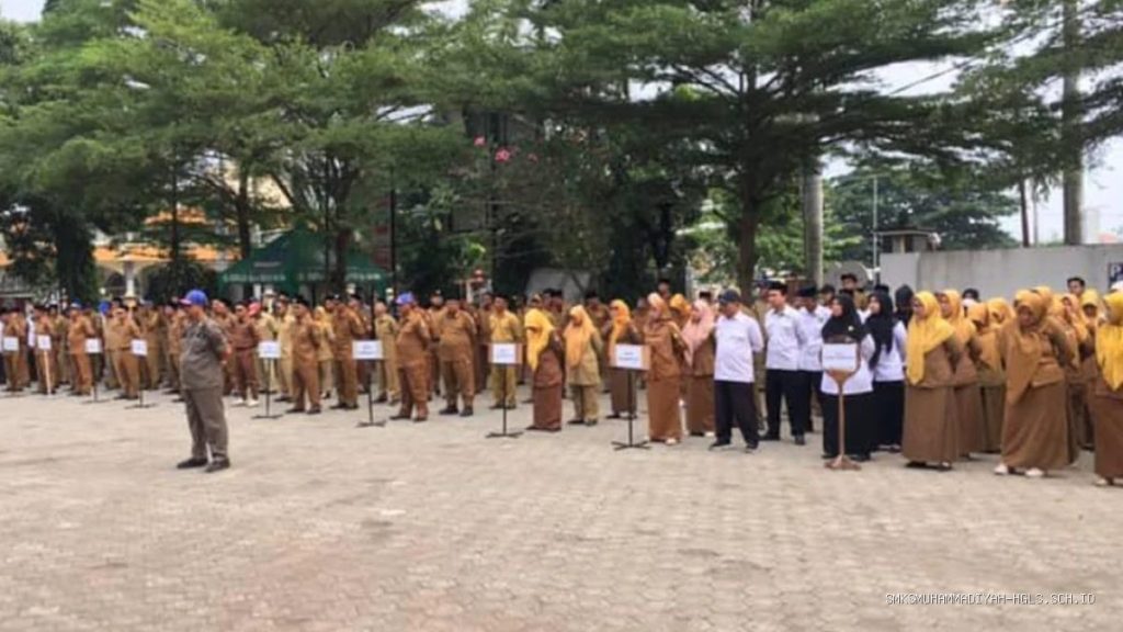 Apel Gabungan Kecamatan Haurgeulis Perkuat Sinergi Lintas Sektor, Camat Tekankan Disiplin dan Pelayanan Publik