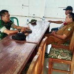Danramil Lelea Komsos Kuwu Tempel Kulon, Perkuat Sinergitas Kamtibmas