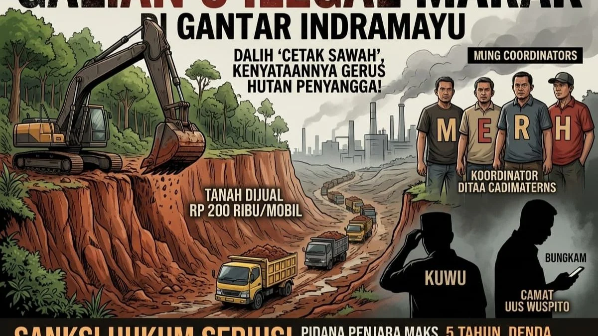 Galian C Ilegal Gantar Indramayu: Dampak Pembangunan Kawasan Industri