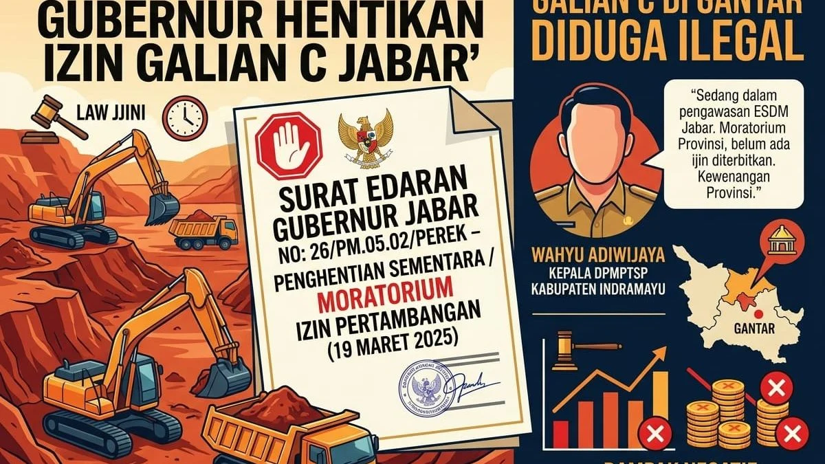 Izin Galian C Gantar: Kepala DPMPTSP Indramayu Jelaskan Moratorium Provinsi