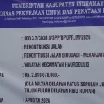 Proyek Jalan Rp2,81 Miliar Sidodadi Disorot, Dugaan Penyimpangan Muncul