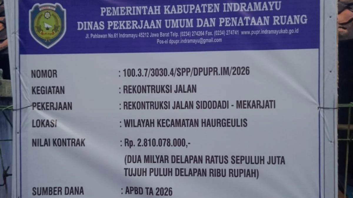 Proyek Jalan Rp2,81 Miliar Sidodadi Disorot, Dugaan Penyimpangan Muncul