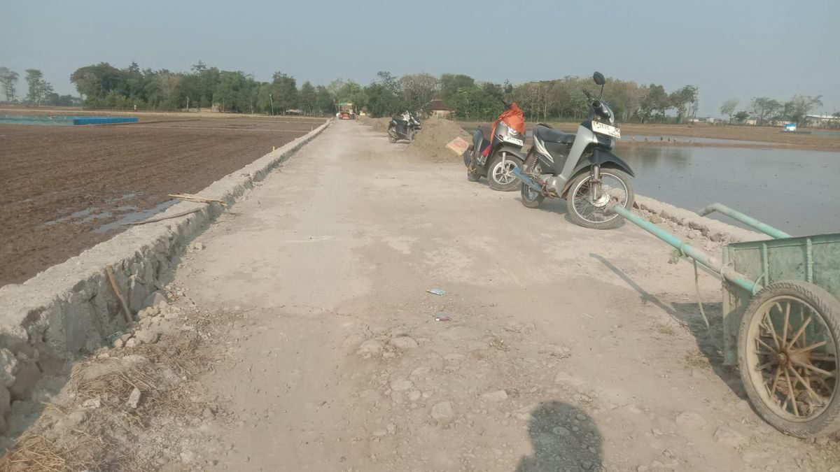 Proyek Rekonstruksi Jalan Drunten Wetan Indramayu Disorot Publik