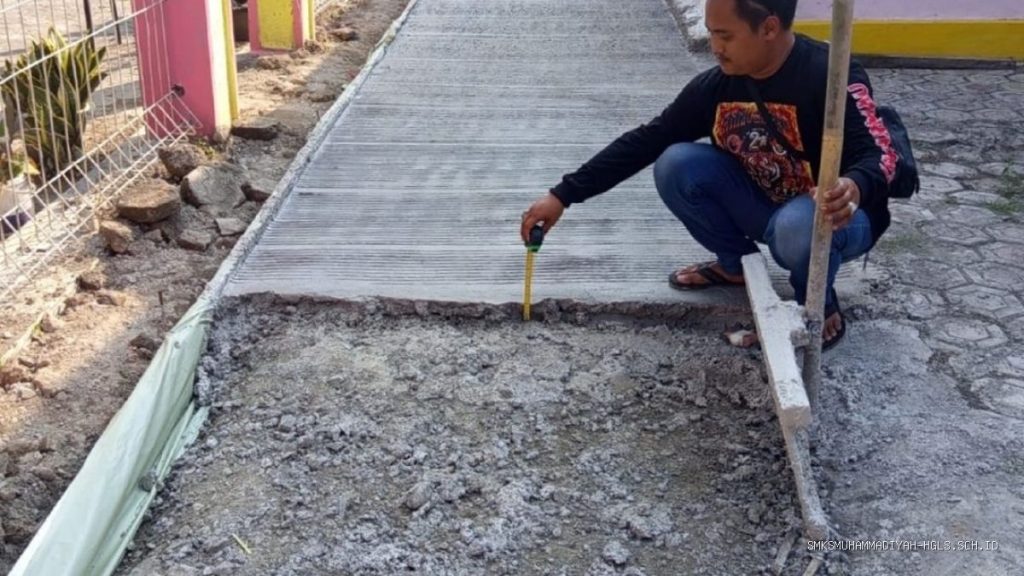 Rabat Beton Sukahaji Indramayu Disorot LSM Harimau: Dugaan Curang, Volume Kurang