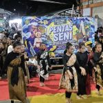 Siswa SD Meriahkan Car Free Night Indramayu: Penampilan Penuh Semangat