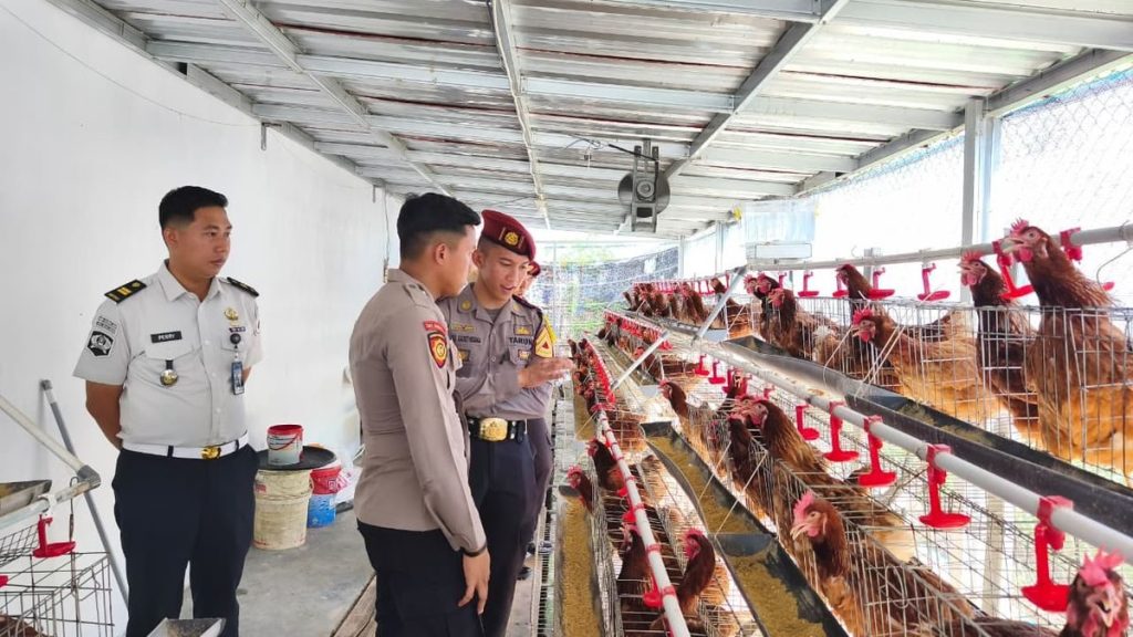 Taruna Akpol Tinjau Pembinaan Warga Lapas Indramayu