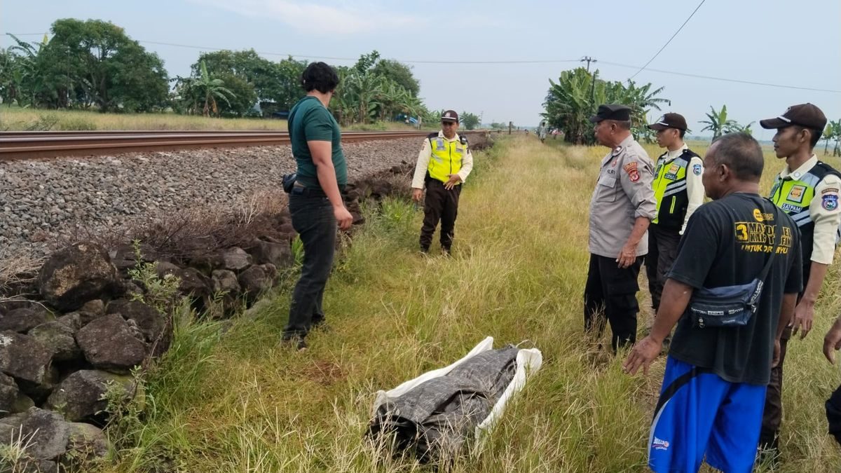 Wanita Cirebon Tewas Tertemper Kereta Api di Sleman Indramayu