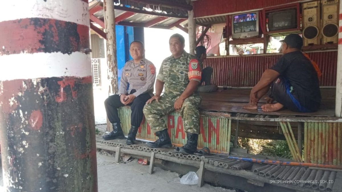 Geng Motor Jalur Blok Kasab: Babinsa Sliyeg Lor Adakan Komsos Urgen