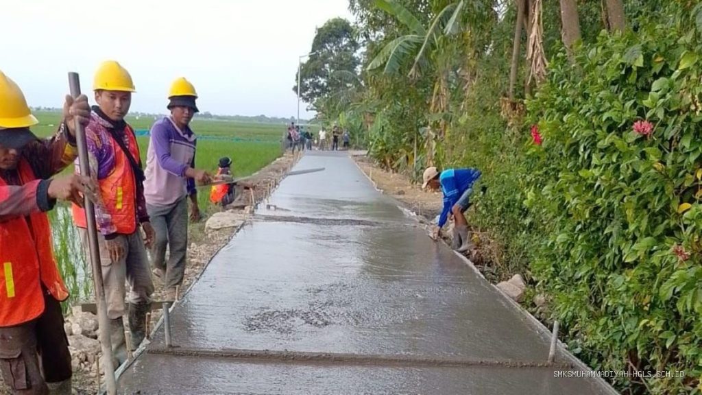 Jalan Desa Salamdarma Direhabilitasi, Kini Aktivitas Warga Lancar