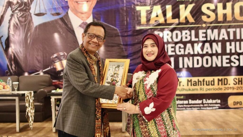 Mahfud MD Hadiri Talk Show, Wakil Wali Kota Tekankan Penegakan Hukum Berintegritas