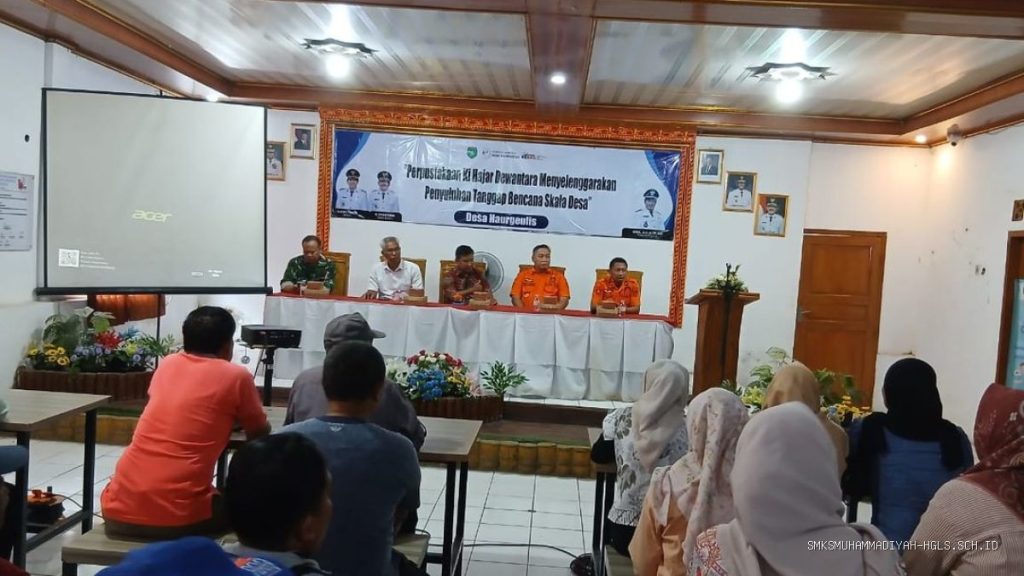Penyuluhan Tanggap Bencana Kihajar Dewantara Haurgeulis: Skala Desa