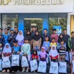 PLN ULP Haurgeulis Beri Bantuan Alat Sekolah di Momen Kemerdekaan