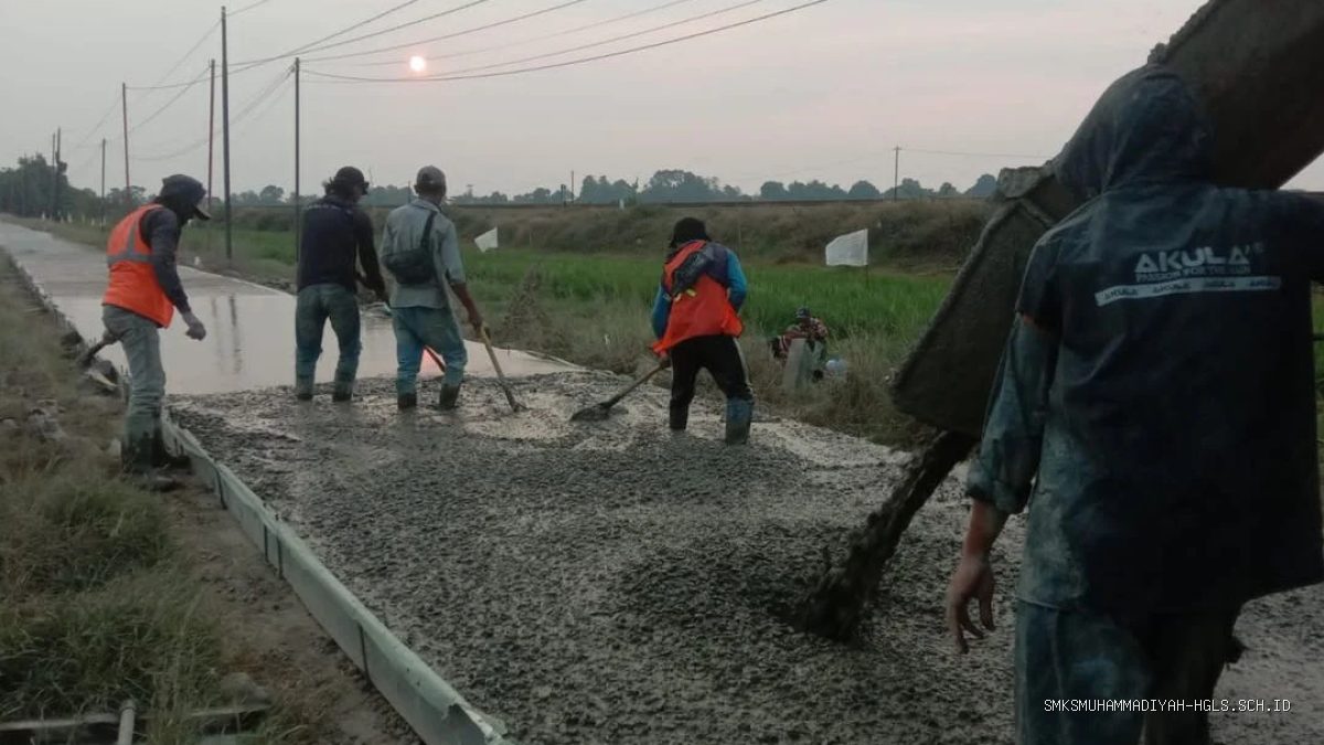 Proyek Siluman di Jalan Pesawahan Desa Sukamelang Indramayu?