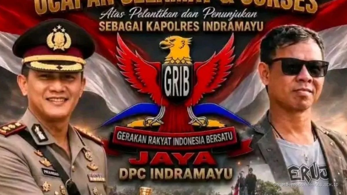 Selamat Bertugas Kapolres Indramayu, AKBP Prianggo Malau Dapat Ucapan dari Ketua GRIB Jaya Suwanto