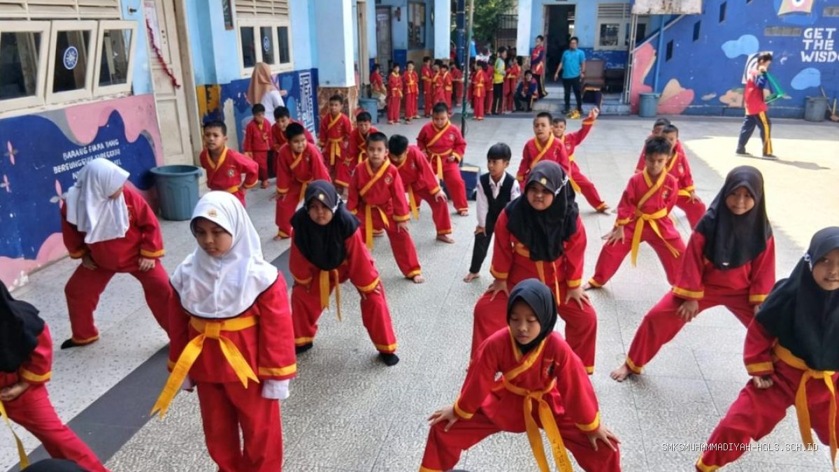 Tapak Suci di SD Muhammadiyah Haurgeulis: Latih Fisik Siswa