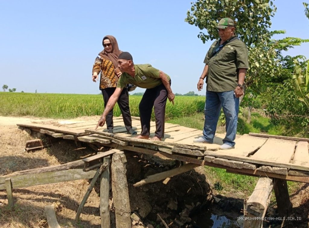 Wardah Jemput Aspirasi Warga: Nasib Jembatan Darurat Disorot