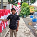 HUT RI ke-81: Omzet Pedagang Bendera di Haurgeulis Anjlok