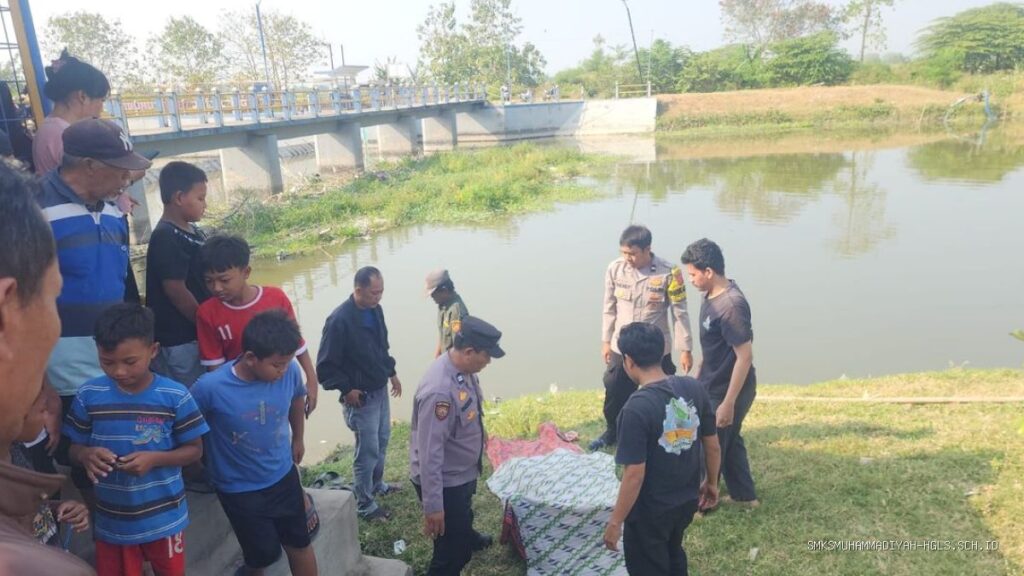 Penemuan Jasad Pria di Bendungan Karet Gunung Jati Cirebon