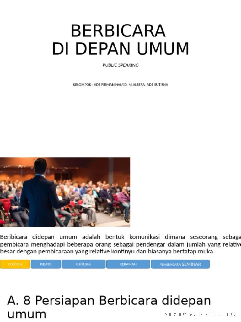 Photo by id.scribd.com - Tips Mengatasi Grogi Saat Presentasi di Depan Teman Sekelas