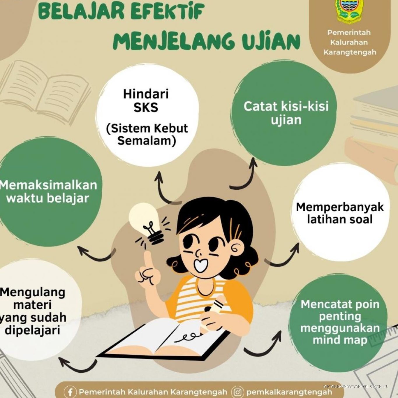 Photo by karangtengah.bantulkab.go.id - Cara Efektif Menenangkan Diri Sebelum Menghadapi Ujian