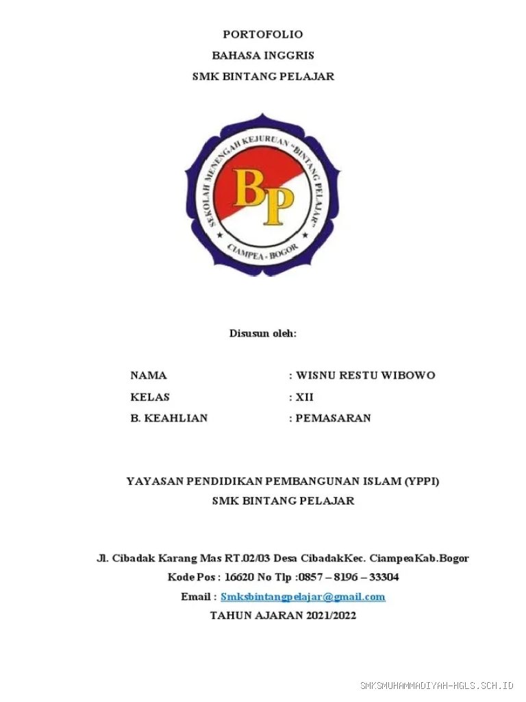 Panduan Lengkap Membuat Portofolio Profesional untuk Pelajar SMK