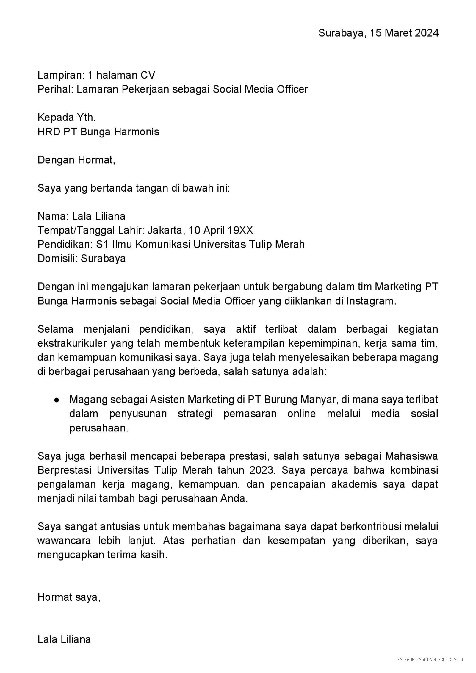Photo by id.jobstreet.com - Panduan Menulis Surat Lamaran Kerja untuk Lulusan SMK