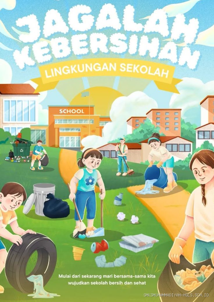 Photo by id.pinterest.com - Pentingnya Menjaga Kebersihan Lingkungan Sekolah bagi Siswa