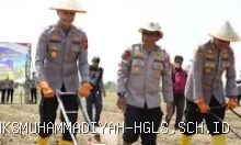 Polres Indramayu Perkuat Ketahanan Pangan Lewat Tanam Jagung 2026