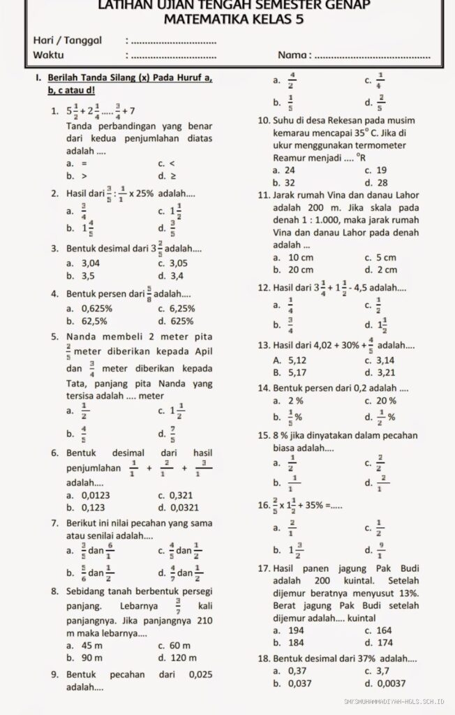 Strategi Mengerjakan Soal Matematika agar Terhindar dari Ceroboh
