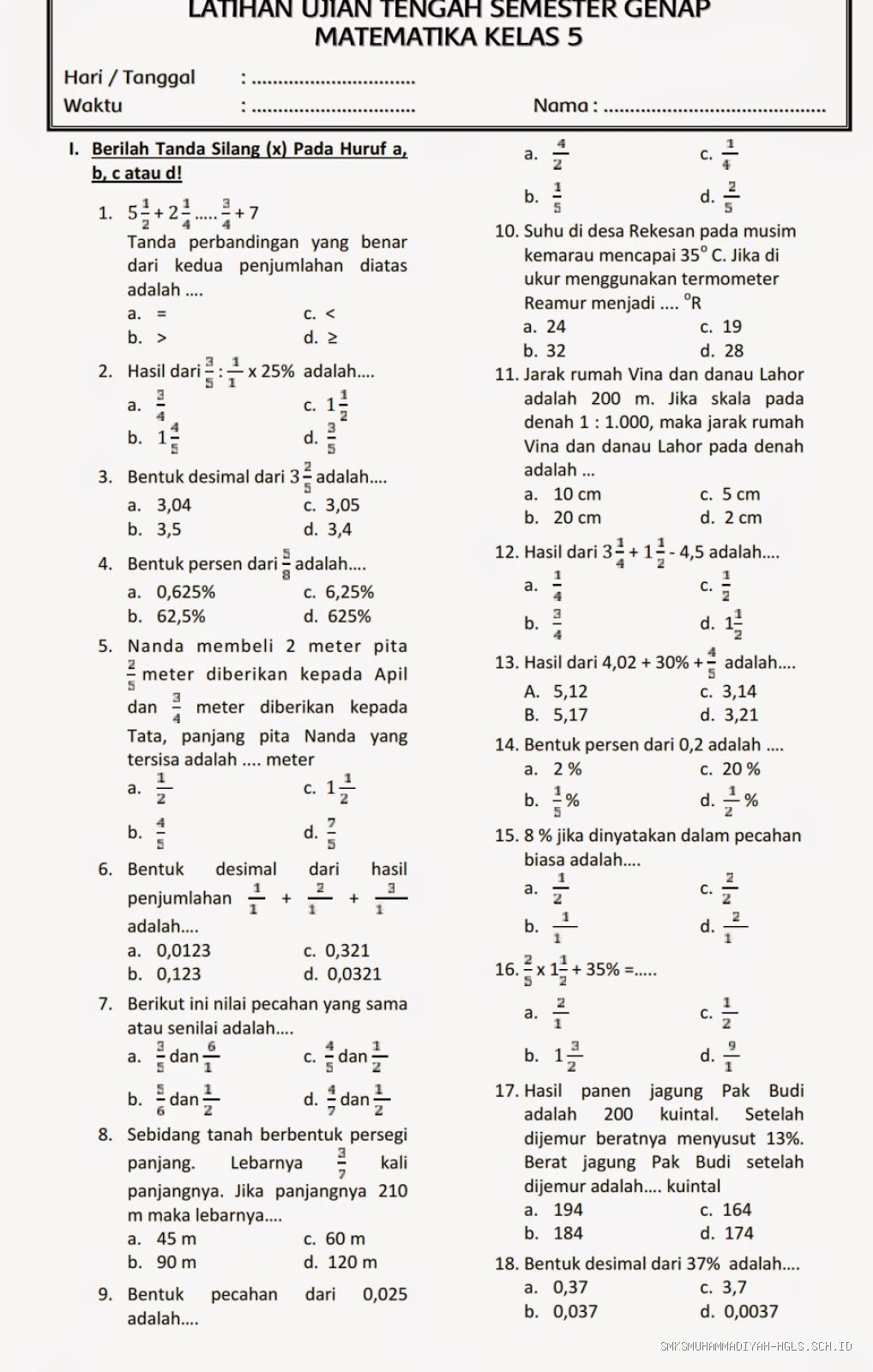 Photo by soaljawab.my.id - Strategi Mengerjakan Soal Matematika agar Terhindar dari Ceroboh