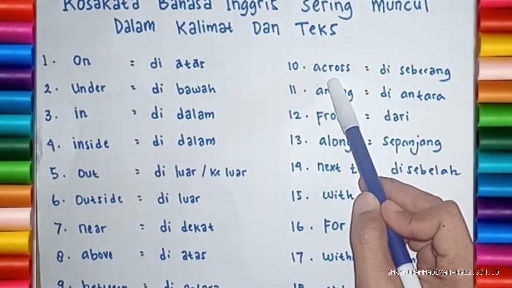 Teknik Menghafal Kosakata Bahasa Inggris agar Lebih Menempel