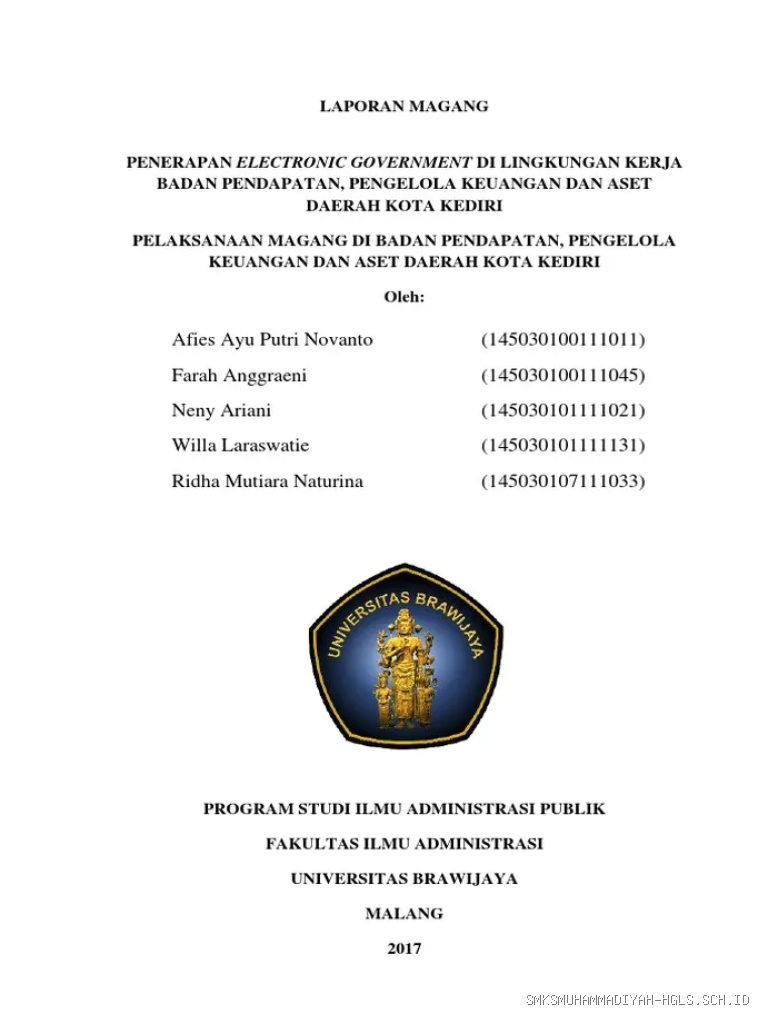 Photo by id.scribd.com - Contoh Lembar Persetujuan Sidang Laporan Magang Praktik Kerja Industri