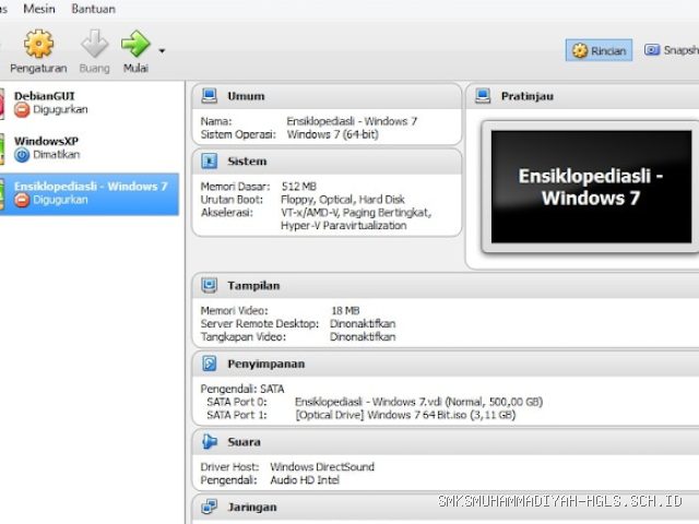 Photo by mistertekno.com - Format Laporan PKL Bab 3 Pemasangan Sistem Operasi Linux Debian di VirtualBox