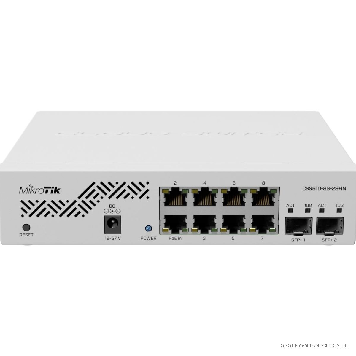 Langkah Konfigurasi Virtual Local Area Network VLAN Trunking Switch MikroTik