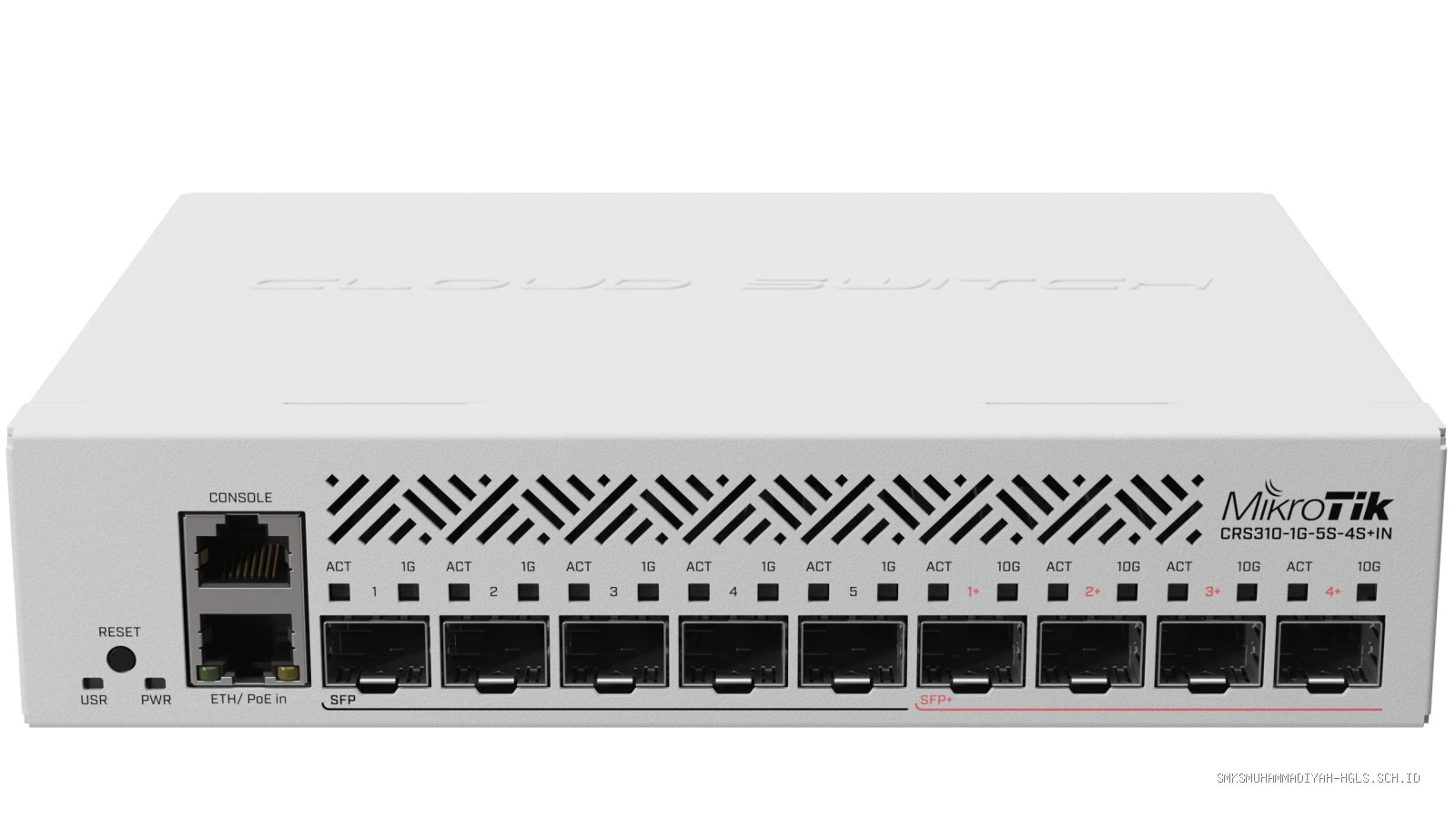 Langkah Konfigurasi Virtual Local Area Network VLAN Trunking Switch MikroTik