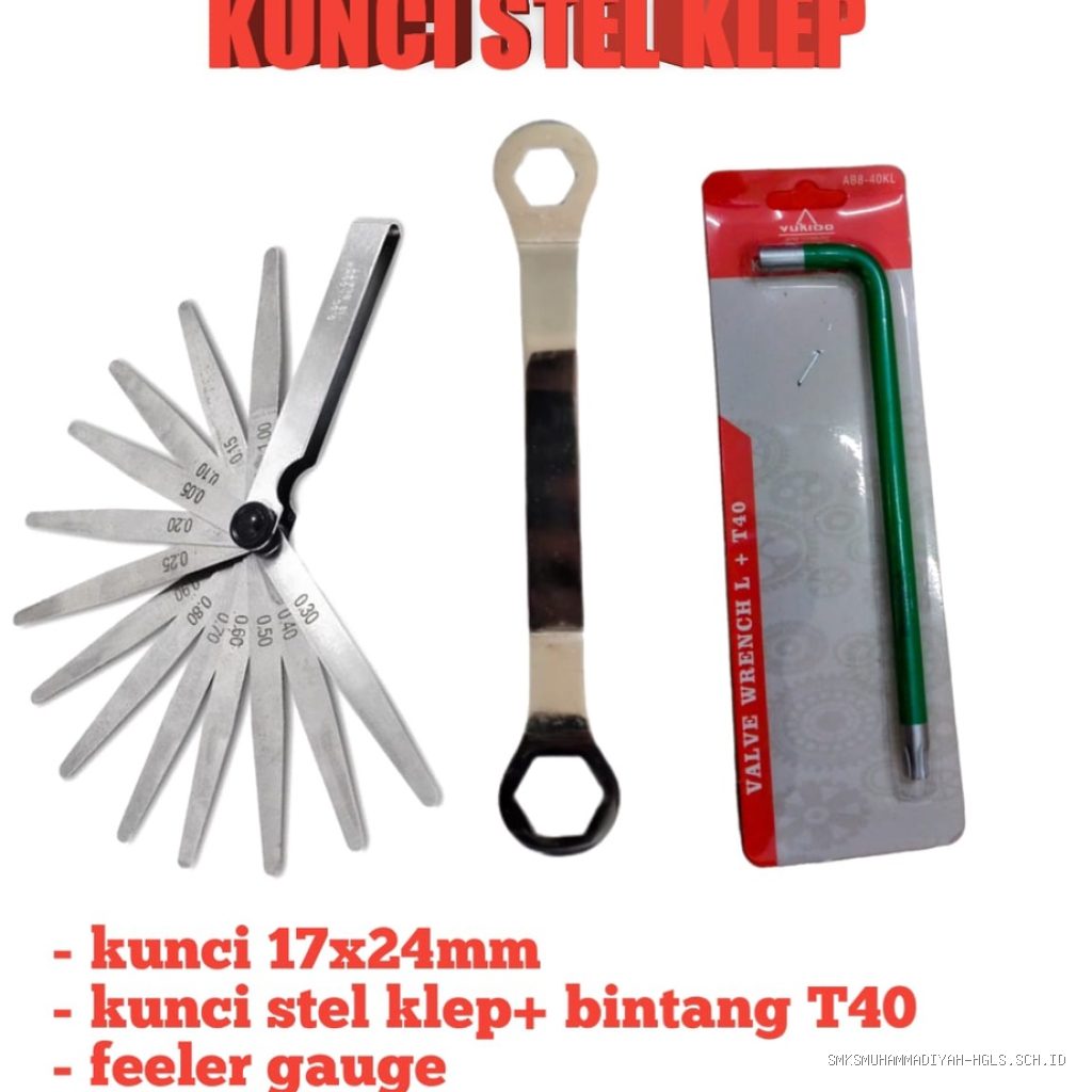 Photo by shopee.co.id - Trik Menyetel Celah Katup Mesin Sepeda Motor Bebek Menggunakan Kunci Klep